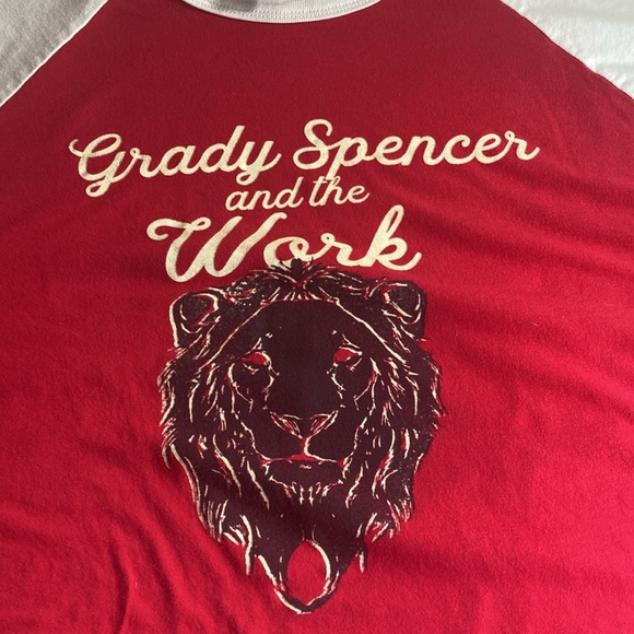 Pre Owned Large Unisex Next Level Grady Spencer & The Work Band T Shirt - Picture 4 of 8